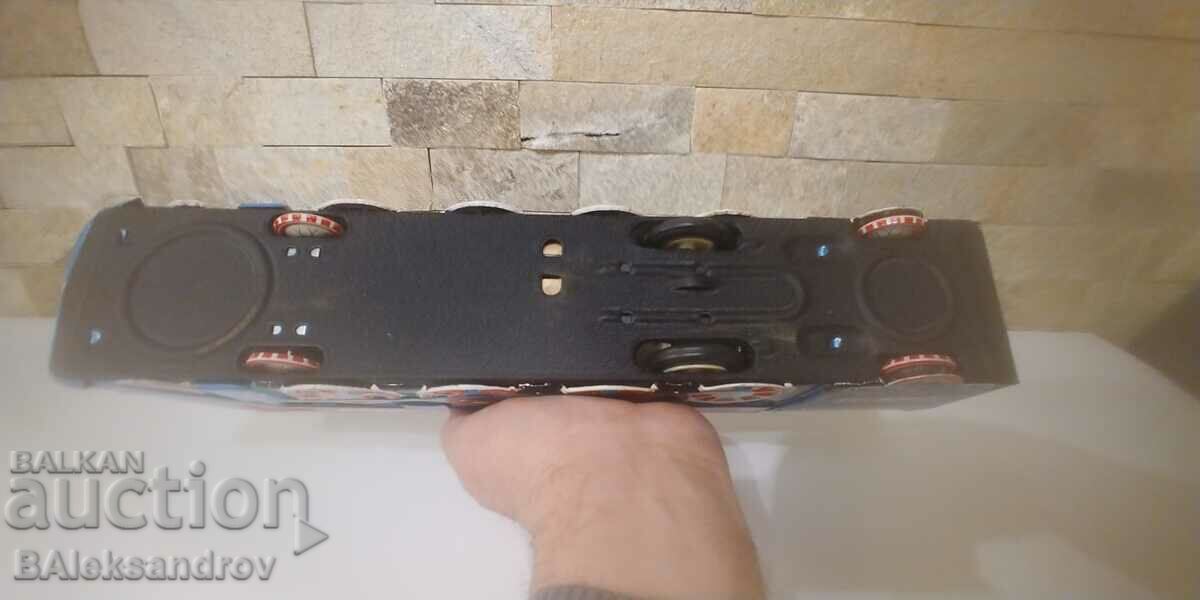 Locomotivă mare de jucărie din tablă - 6 Locomotivă mare de jucărie din tablă - 6