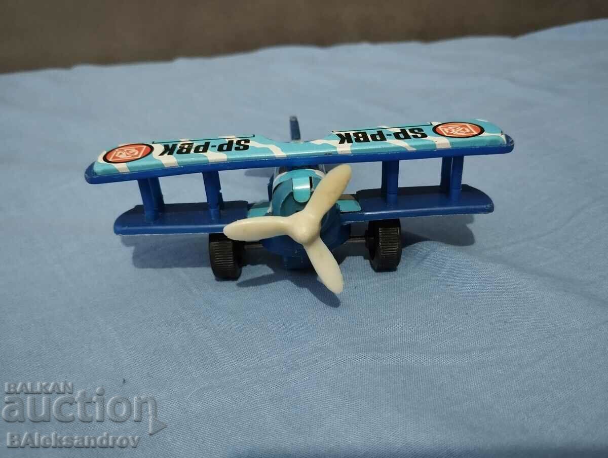 Аукцион Старо ламаринено самолетче бг. соц