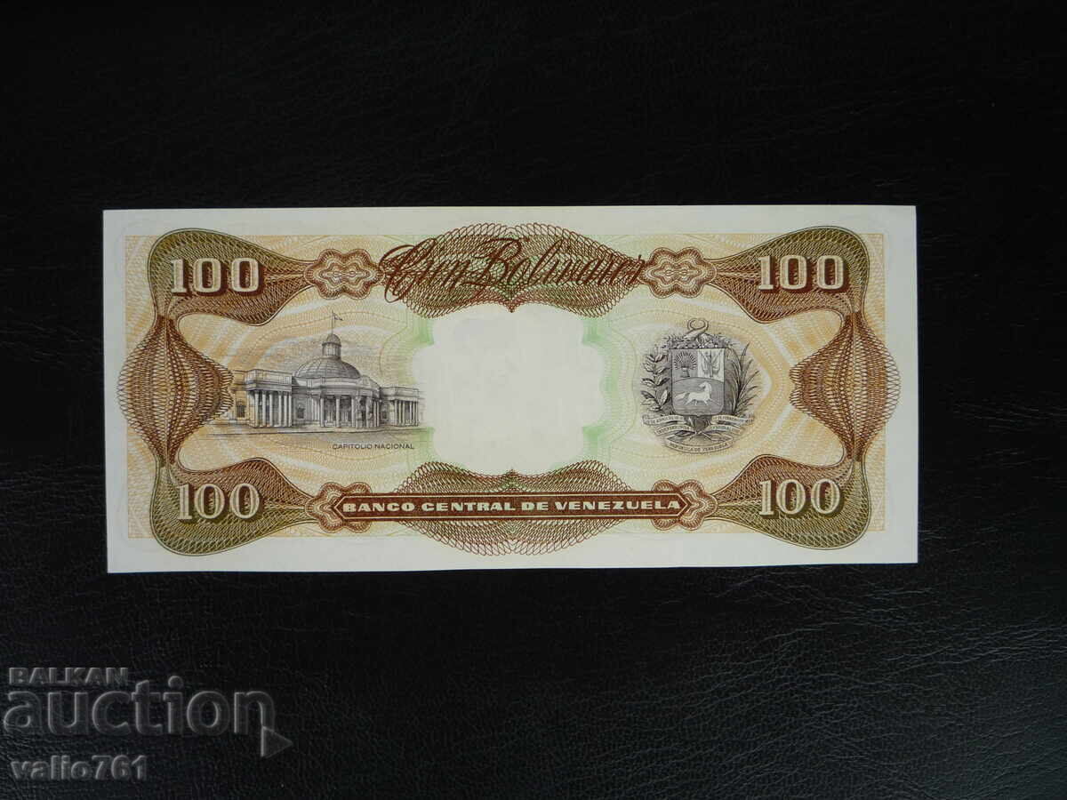 VENEZUELA 100 BOLIVARES 1998 NEW UNC with price 7.00 BGN | € 3.58