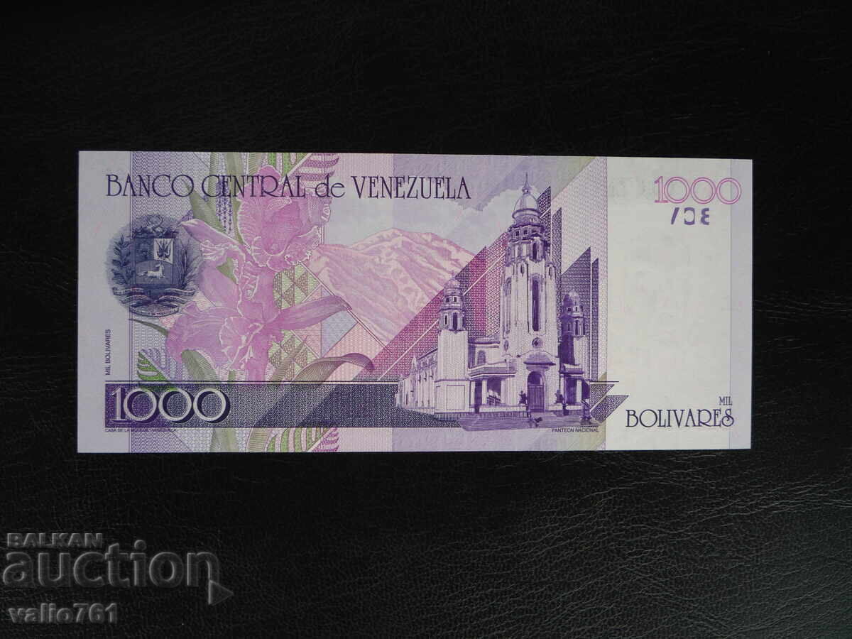 VENEZUELA 1000 1000 BOLIVARES 1998 NEW UNC with price 12.00 BGN | € 6.14