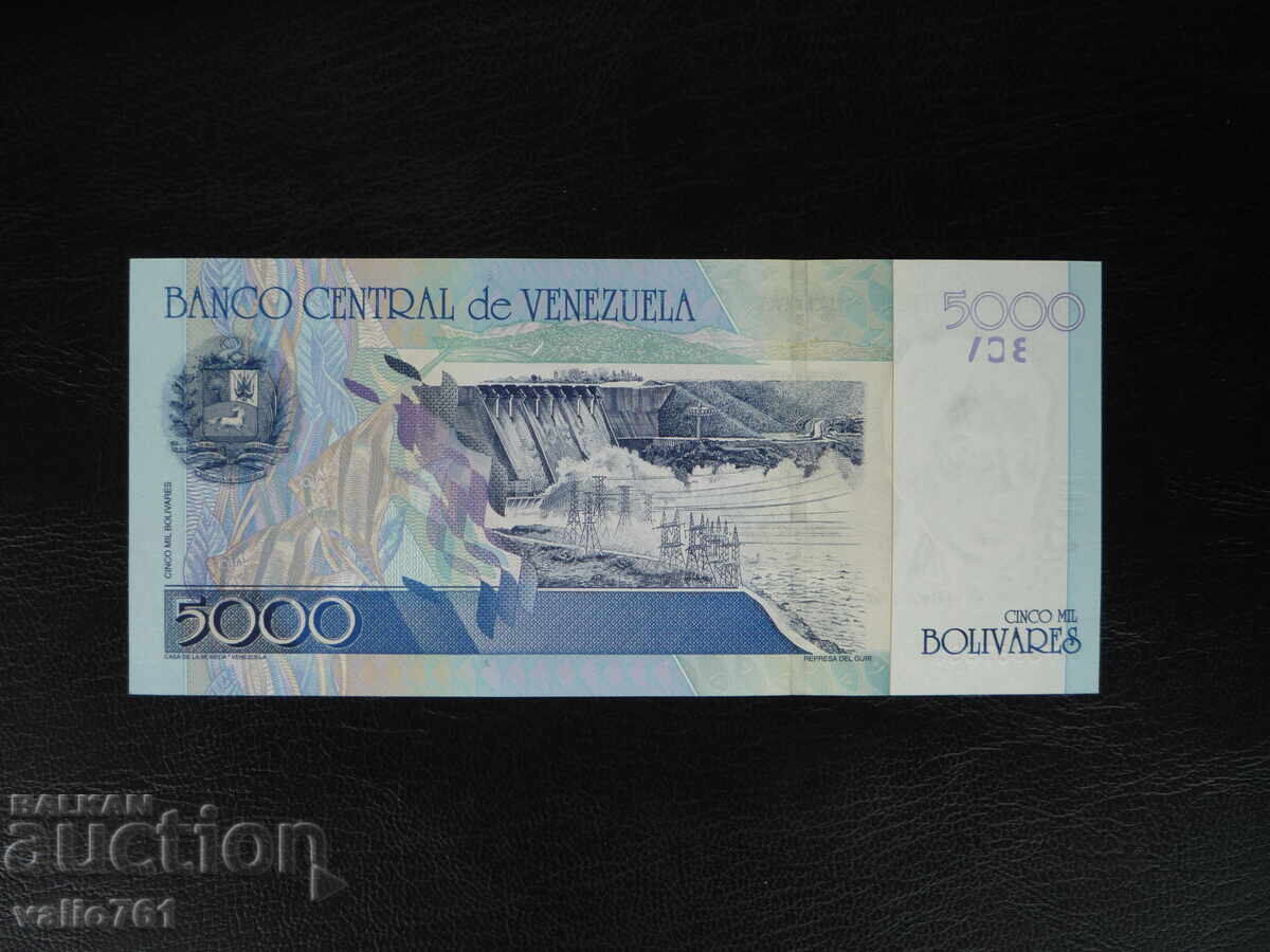 ΒΕΝΕΖΟΥΕΛΑ 5000 5.000 ΜΠΟΛΙΒΑΡΕΣ 2002 ΝΕΟ UNC με τιμή 12.00 BGN | € 6.14 ΒΕΝΕΖΟΥΕΛΑ 5000 5.000 ΜΠΟΛΙΒΑΡΕΣ 2002 ΝΕΟ UNC με τιμή 12.00 BGN | € 6.14
