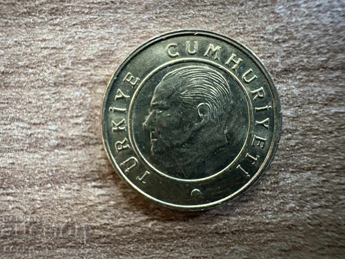 Τουρκία - 5 kurusha (2015) με τιμή 0.12 BGN | € 0.06