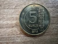 Τουρκία - 5 kurusha (2015)