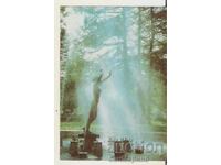 Κάρτα Βουλγαρία Θέρετρο Βέρσετς Το σιντριβάνι μπροστά από τα λουτρά*