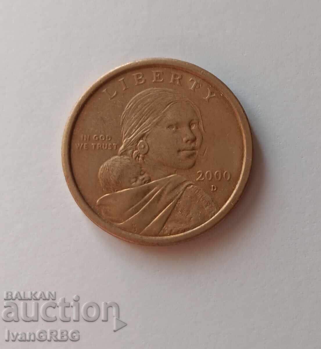 Auction 1 US dollar 2000 America 1 dollar 2000 Auction 1 US dollar 2000 America 1 dollar 2000