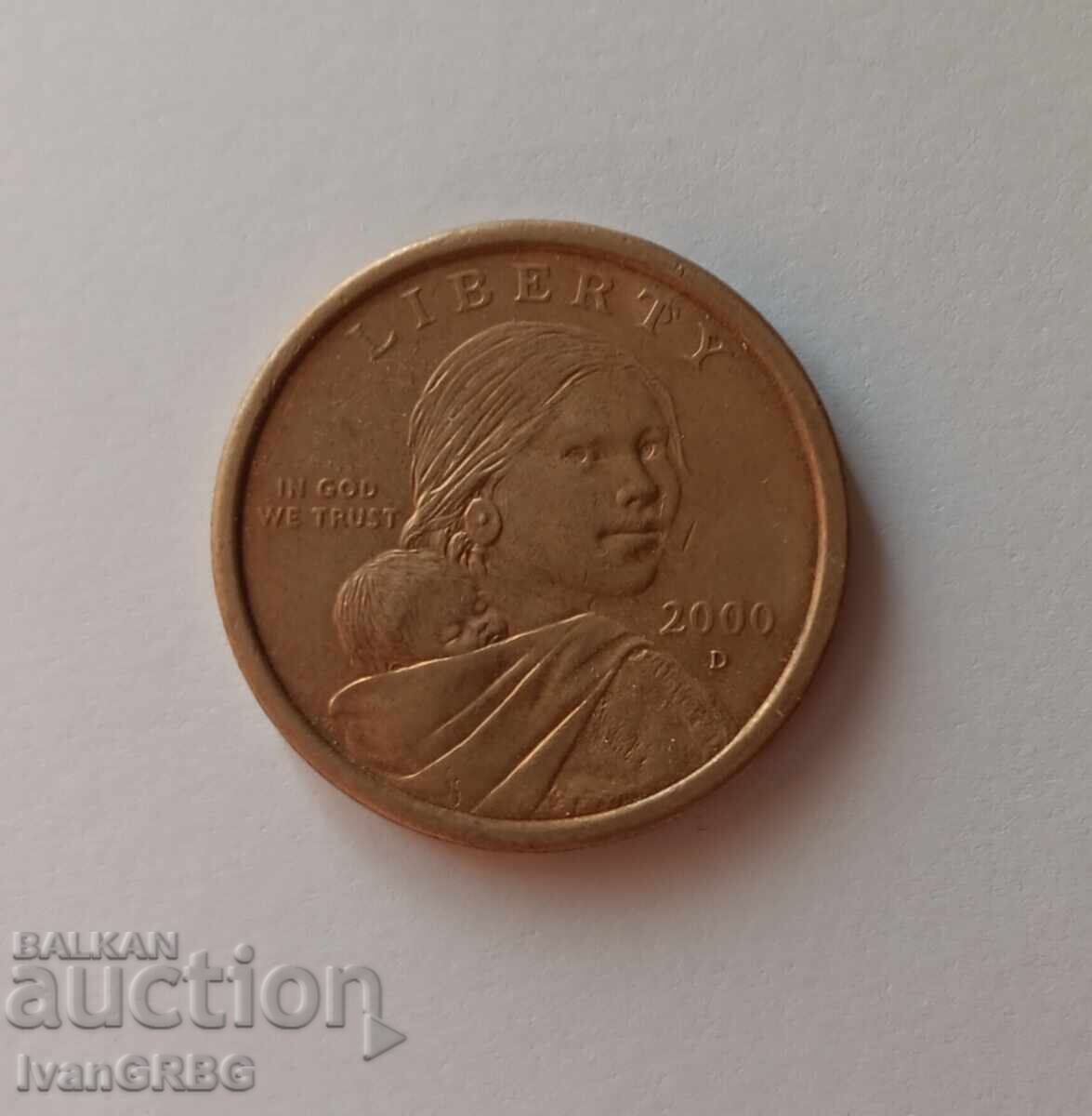 Delivery of 1 US dollar 2000 America 1 dollar 2000 Delivery of 1 US dollar 2000 America 1 dollar 2000