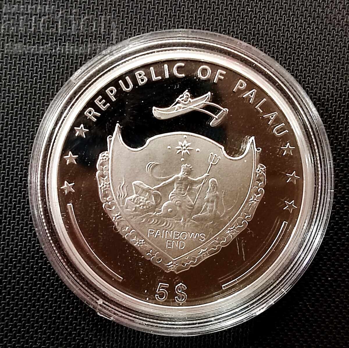 Silver 5$ Chimborazo Mountain Peak and Flora 2012 Palau with price 85.00 BGN | € 43.46 Silver 5$ Chimborazo Mountain Peak and Flora 2012 Palau with price 85.00 BGN | € 43.46