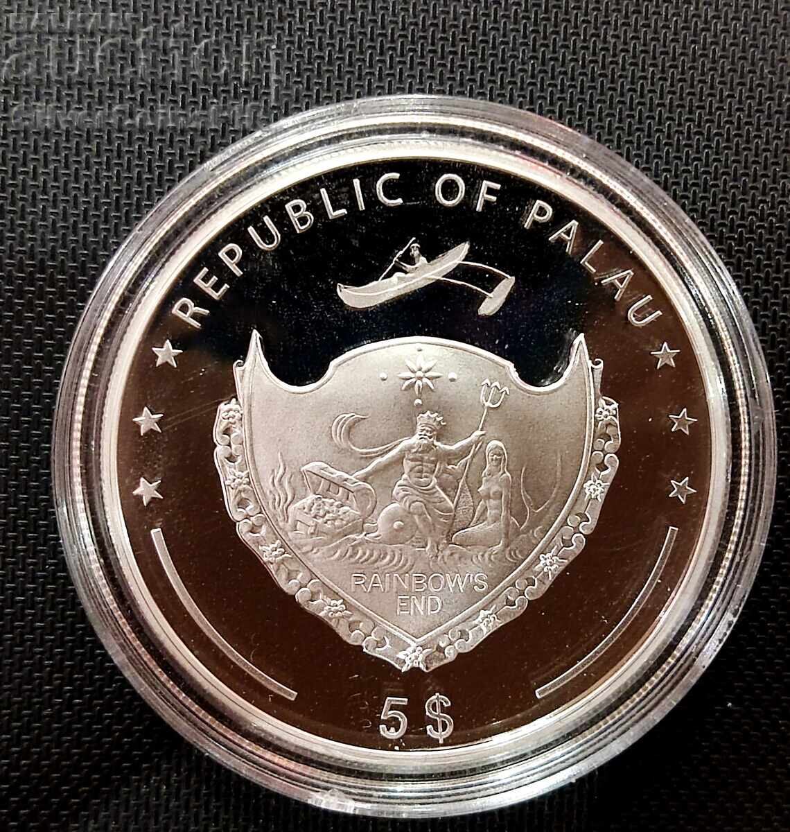 Аукцион Сребро 5$ 60г. От Изкачването на Еверест 2013 Палау Аукцион Сребро 5$ 60г. От Изкачването на Еверест 2013 Палау