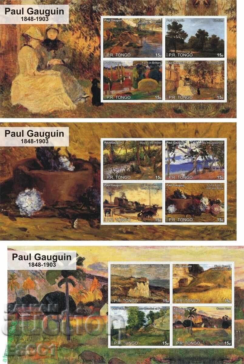 Clean blocks Painting Paul Gauguin 2011 from Tonga with price 66.00 BGN | € 33.75 Clean blocks Painting Paul Gauguin 2011 from Tonga with price 66.00 BGN | € 33.75