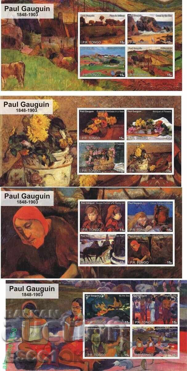 Clean blocks Painting Paul Gauguin 2011 from Tonga Clean blocks Painting Paul Gauguin 2011 from Tonga