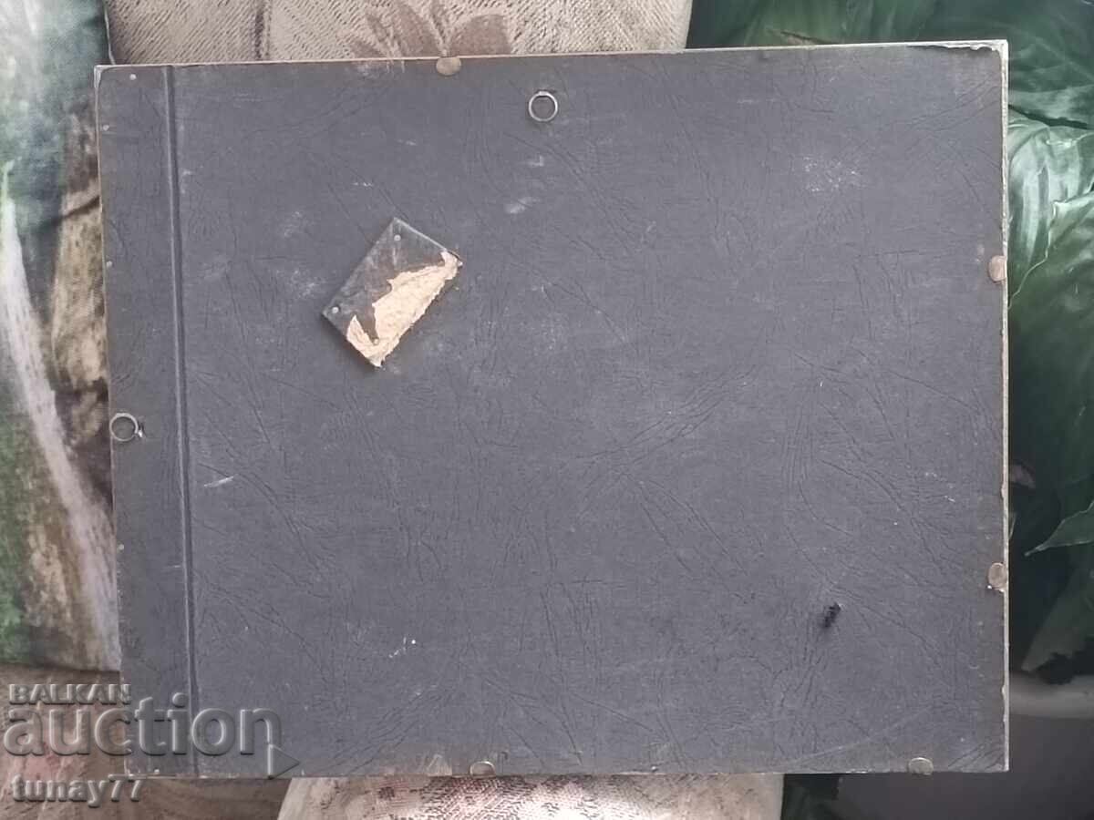 Стара уникално картина графика  стъкло отпред - 5