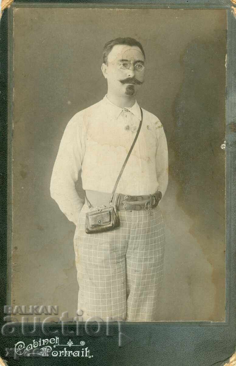 OLD PHOTOGRAPH - CARDBOARD - IVAN NEDEV - TURNOVO - 0770 OLD PHOTOGRAPH - CARDBOARD - IVAN NEDEV - TURNOVO - 0770