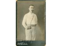 OLD PHOTOGRAPH - CARDBOARD - IVAN NEDEV - TURNOVO - 0770
