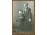 СТАРА ФОТОГРАФИЯ - КАРТОН - АДОЛФ БРОНФЕН - ТЪРНОВО - 0932