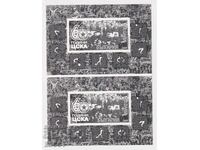 Souvenir block 60 years CSKA Football Club 2008 from Bulgaria