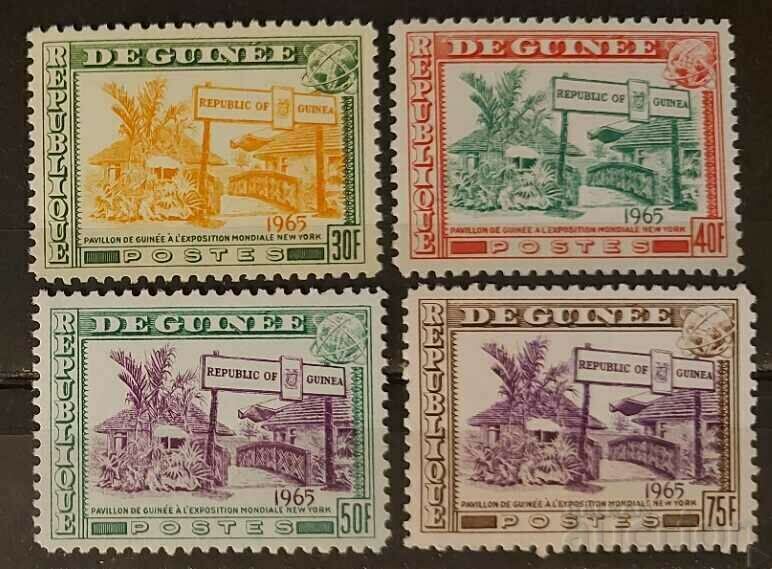 Guinea 1965 Buildings/Overprint MNH Guinea 1965 Buildings/Overprint MNH