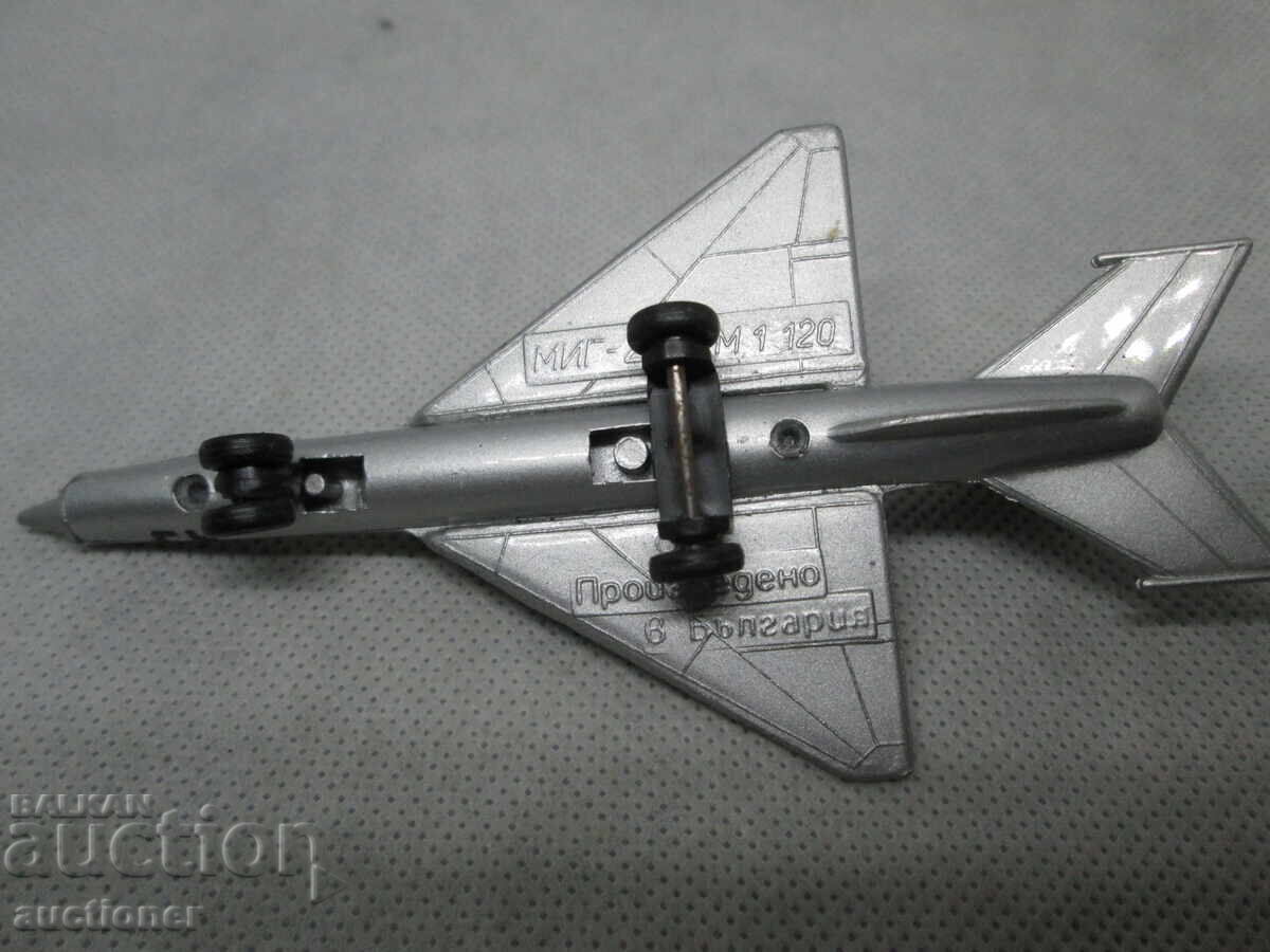 Model of an MIG-21 airplane, made in Bulgaria - 6