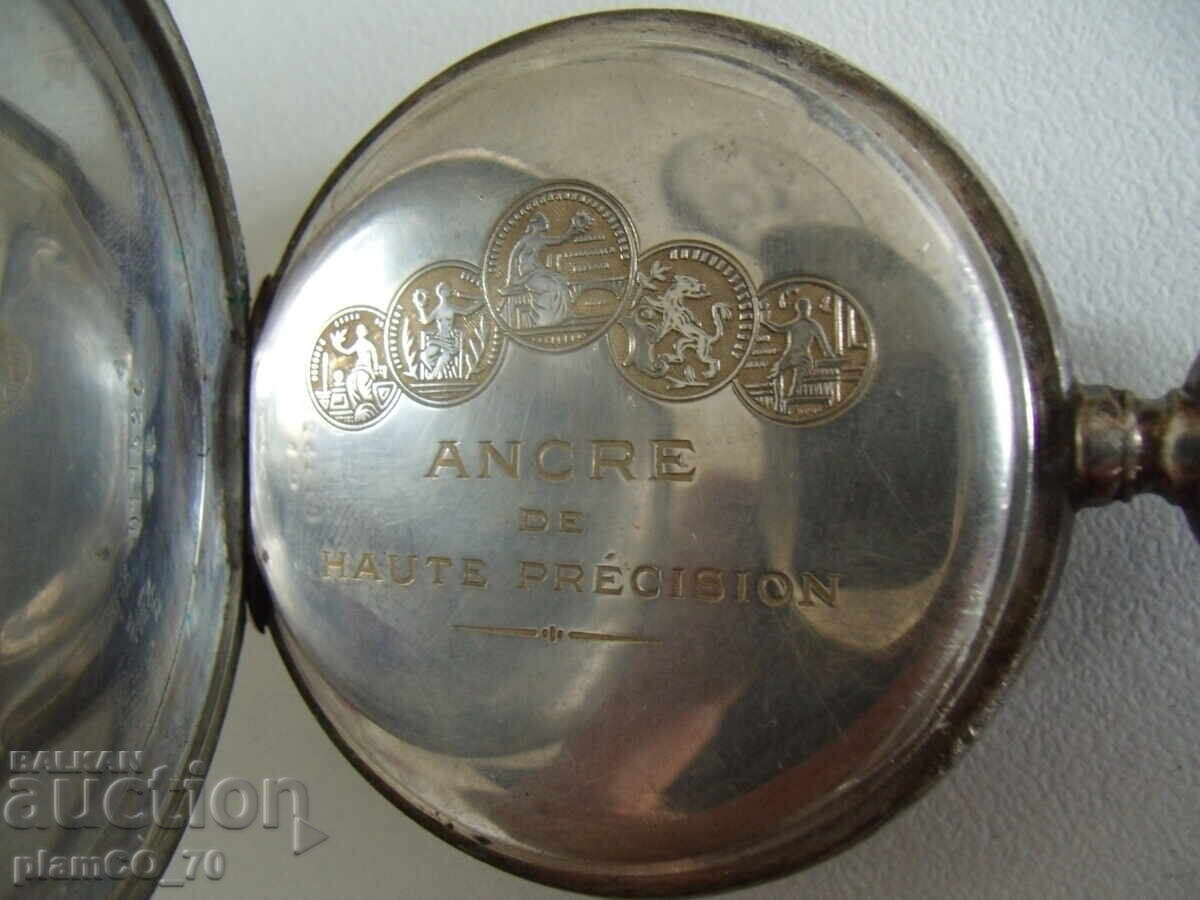 Παράδοση №*8053 παλιό ρολόι τσέπης - ANCRE DE HAUTE PRECISION Παράδοση №*8053 παλιό ρολόι τσέπης - ANCRE DE HAUTE PRECISION