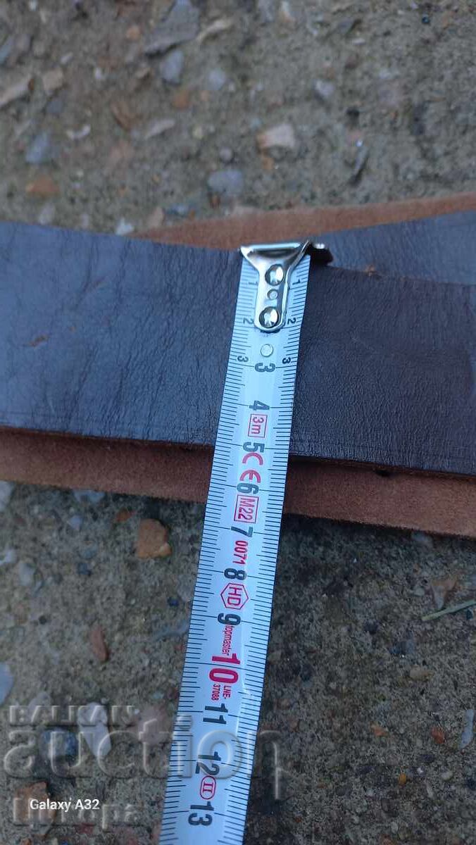 OLD MILITARY OFFICER'S BELT - 6