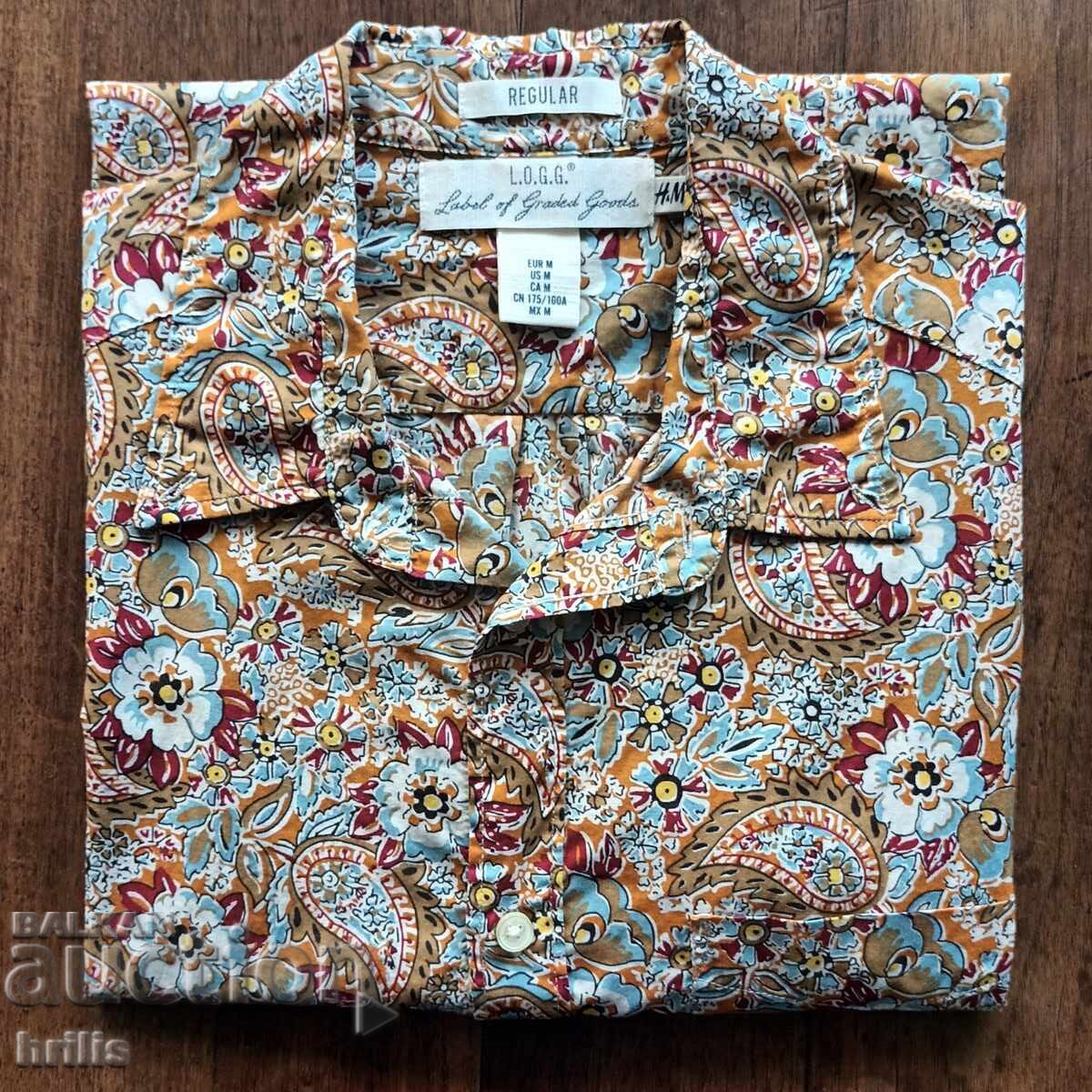 CĂMAȘĂ HAWAIIANĂ BĂRBĂTEASCĂ CU MÂNECĂ SCURTĂ FABULOASĂ - H&M SUEDIA CĂMAȘĂ HAWAIIANĂ BĂRBĂTEASCĂ CU MÂNECĂ SCURTĂ FABULOASĂ - H&M SUEDIA