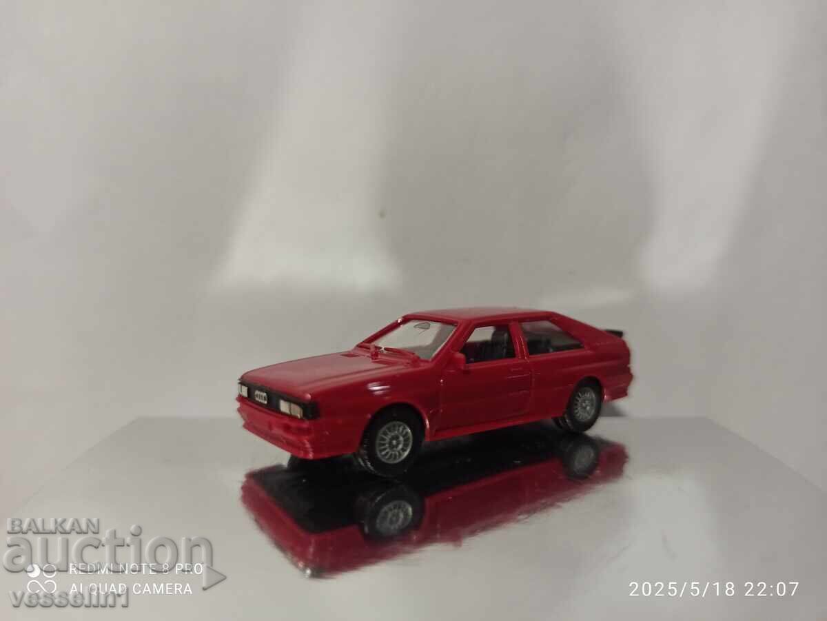 Audi 90 S1 model car, 1/87 scale, Herpa HO, from the nineties