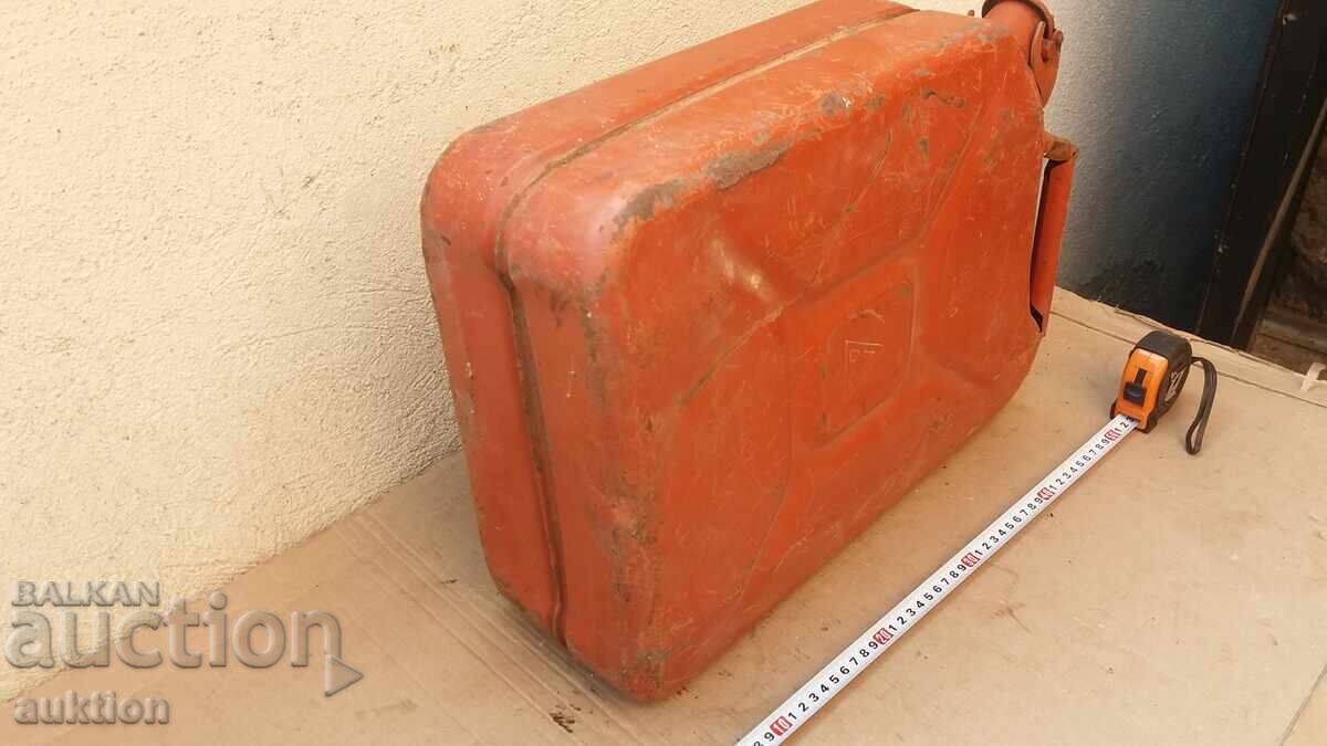 Delivery of METAL TUBE - 20 LITERS WITH MARKING