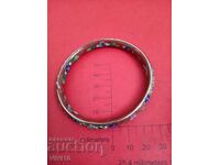 Brățară veche email, cloisonné