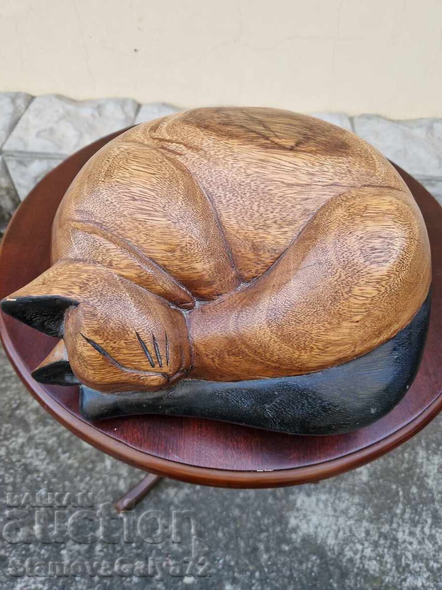 Auction  Unique large antique English wooden figure