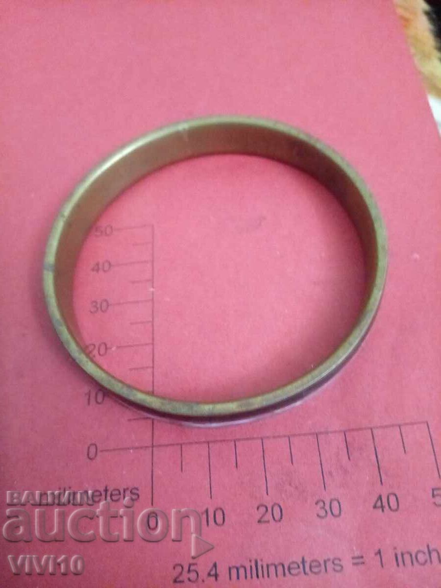 Antique enameled bracelet