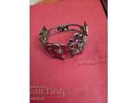 Antique enamel bracelet