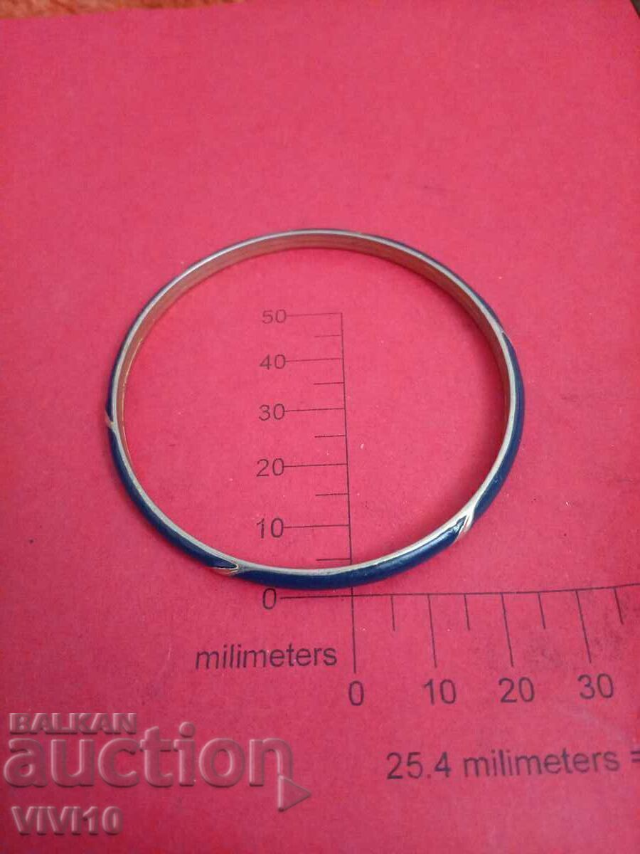 Antique enameled bracelet