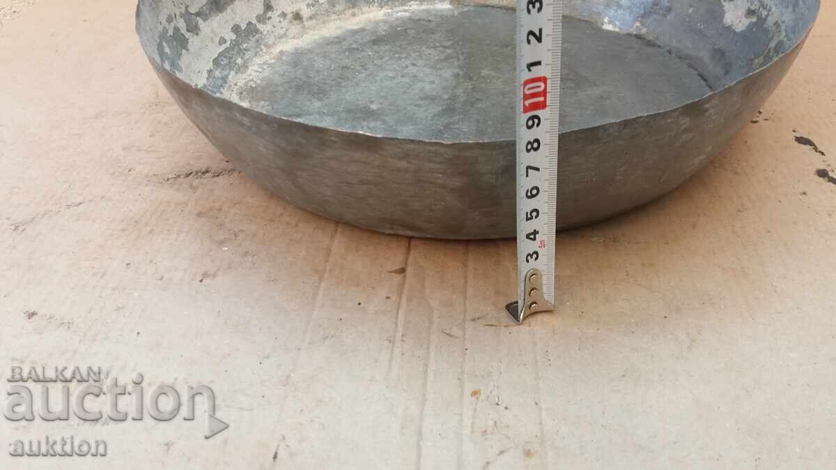 Μπακιρένια σφυρήλατη αναγεννησιακή μεγάλη τάβα, κούπα - 5 Μπακιρένια σφυρήλατη αναγεννησιακή μεγάλη τάβα, κούπα - 5