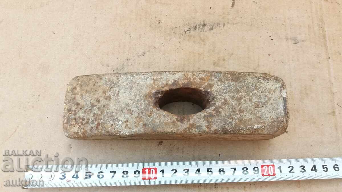 MASSIVE SOCIALIST HAMMER WITH MARKING - 2 KG with price 4.99 BGN | € 2.55