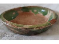 Стара керамична паница