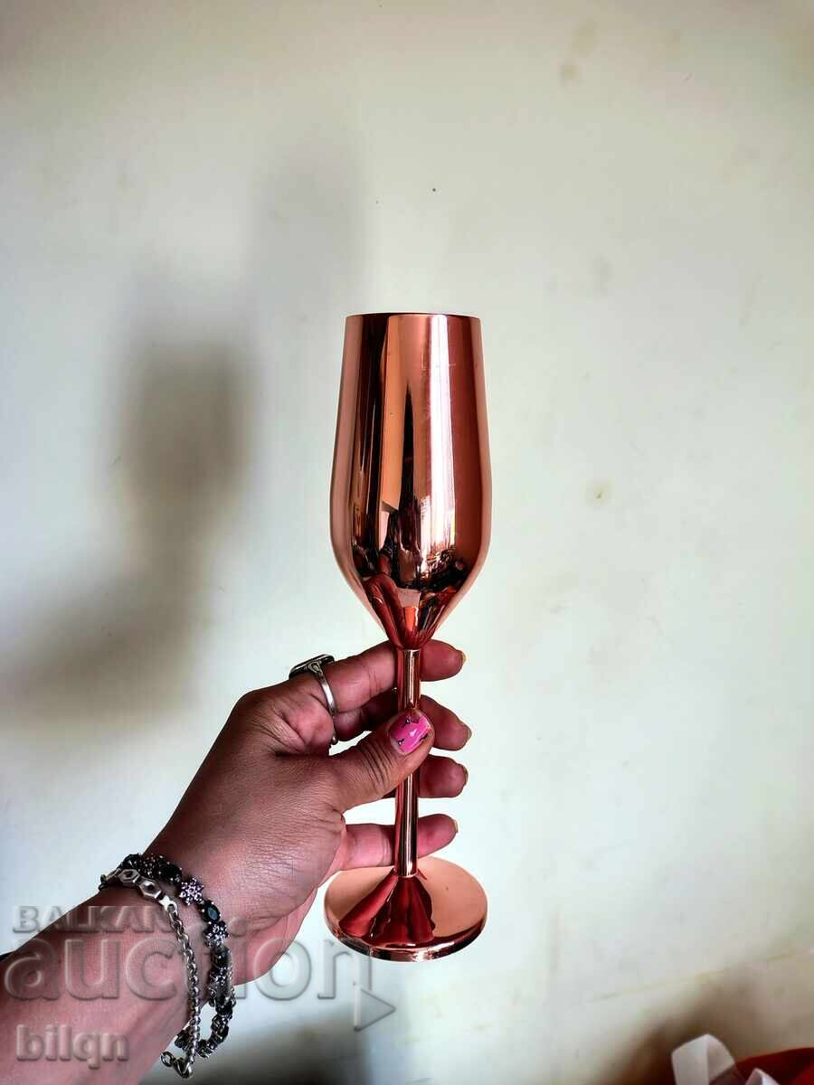 Σετ Υπέροχα Επιχρυσωμένα Ποτήρια για Σαμπάνια - 5 Σετ Υπέροχα Επιχρυσωμένα Ποτήρια για Σαμπάνια - 5