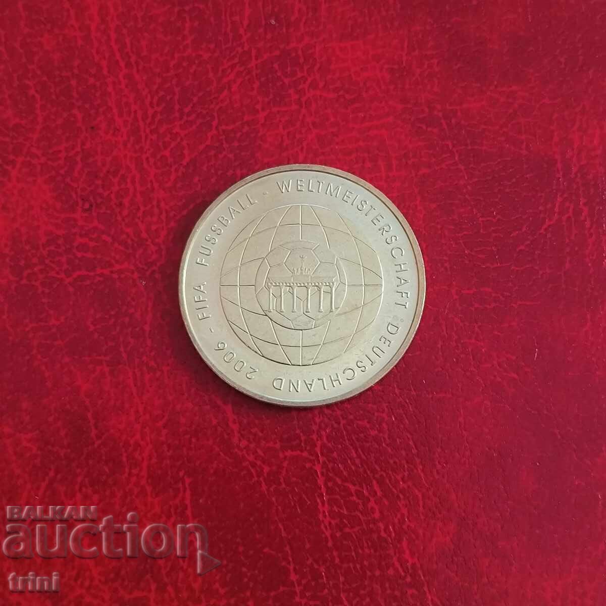 Germany 10 Euro 2006 World Cup Football with price 55.00 BGN | € 28.12 Germany 10 Euro 2006 World Cup Football with price 55.00 BGN | € 28.12