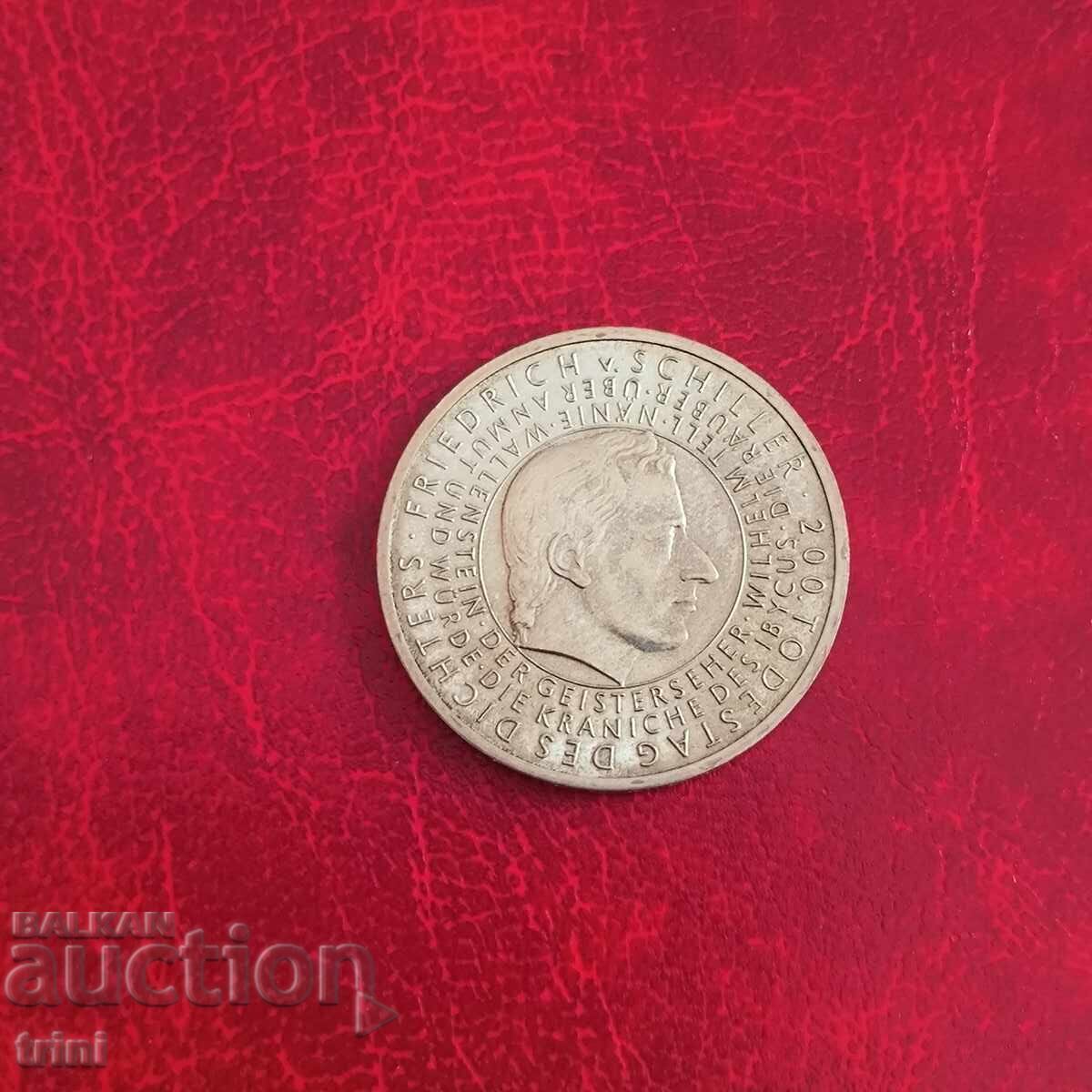 Γερμανία 10 ευρώ 2005 Φρειδερίκος Σίλλερ