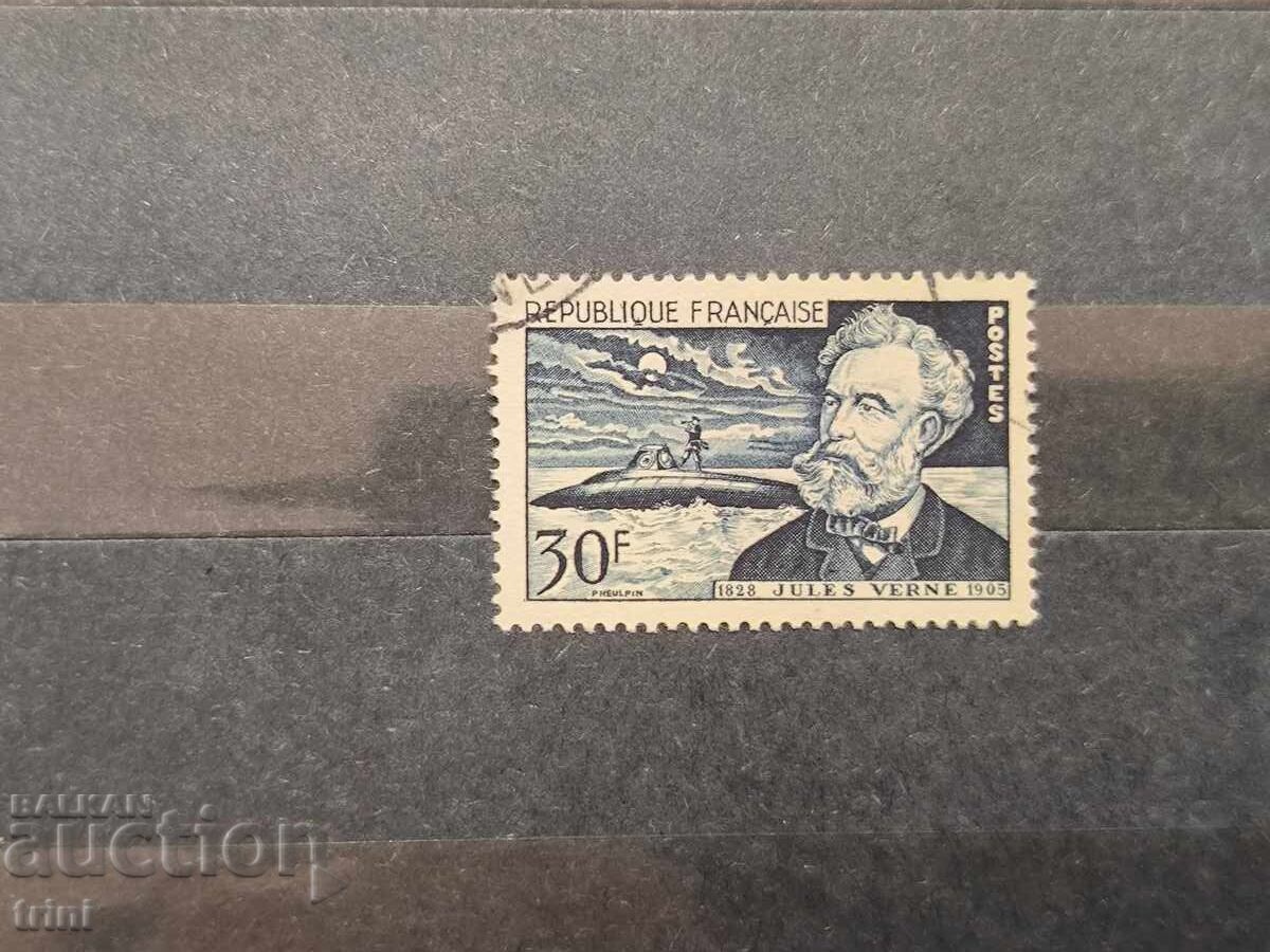 Франция Личности 1955 Жул Верн