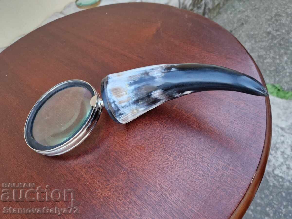 Όμορφη αντίκα αγγλικός μεγεθυντικός φακός με τιμή € 49.08 | 95.99 BGN