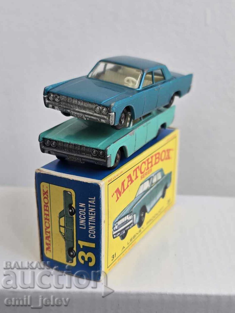 Delivery of LESNEY MATCHBOX - 31C Lincoln Continental 1964-1969