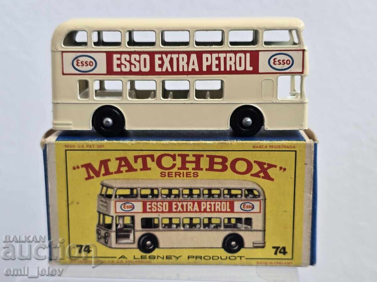 LESNEY MATCHBOX - 74B Autobuz Daimler 1966-1969 cu preț 64.99 BGN | € 33.23