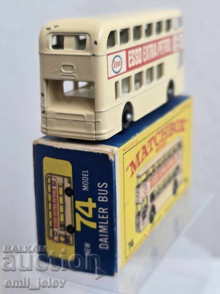 Livrarea LESNEY MATCHBOX - 74B Autobuz Daimler 1966-1969