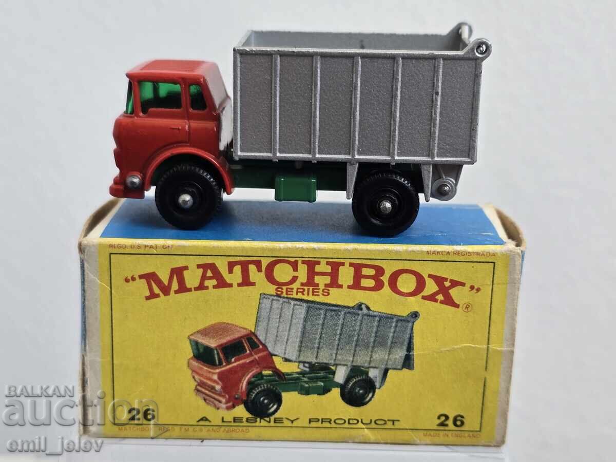 LESNEY MATCHBOX - 26C GMC Tipper Truck 1968-1969 with price 64.99 BGN | € 33.23
