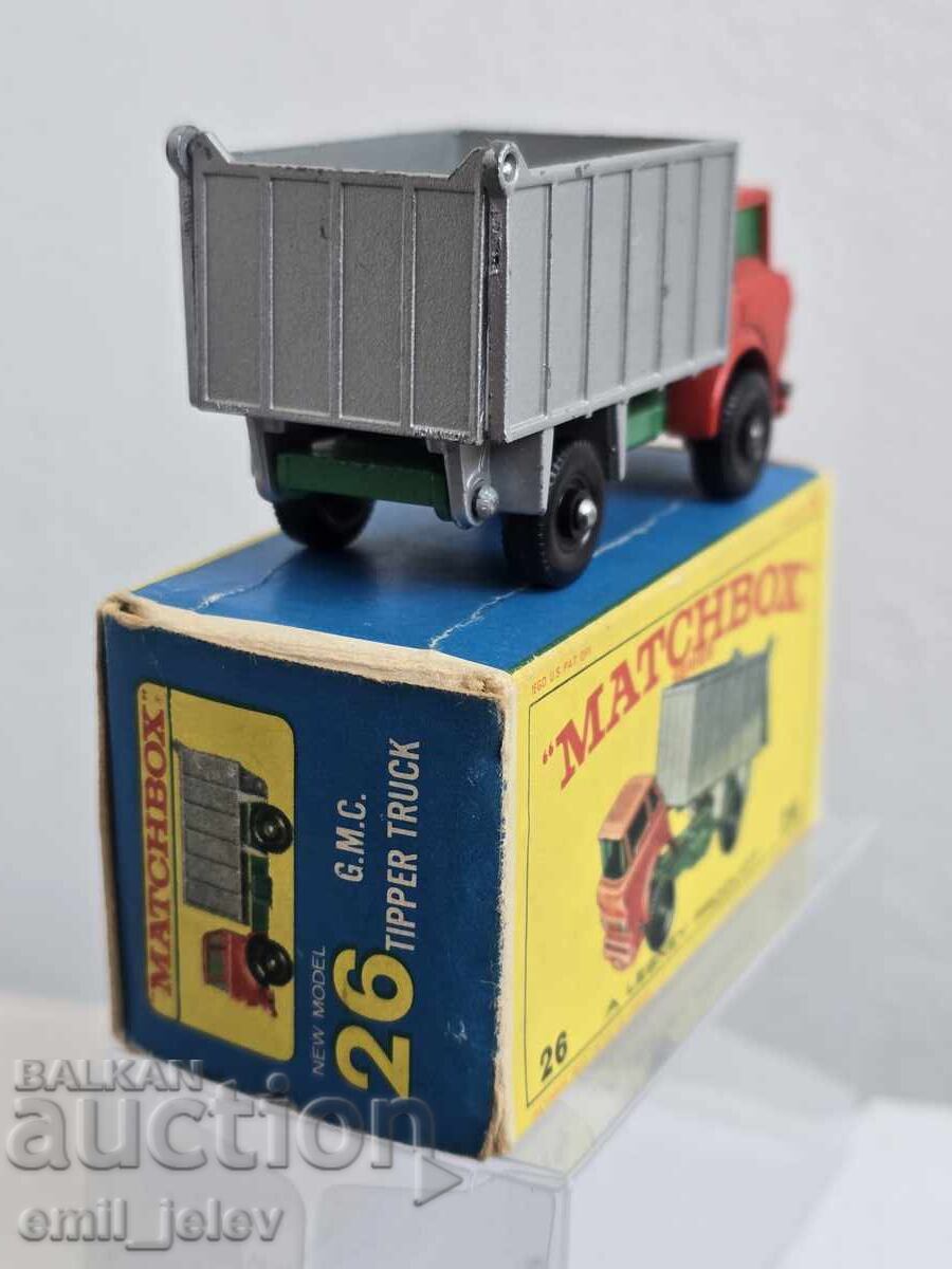 LESNEY MATCHBOX - 26C GMC Tipper Truck 1968-1969 - 5