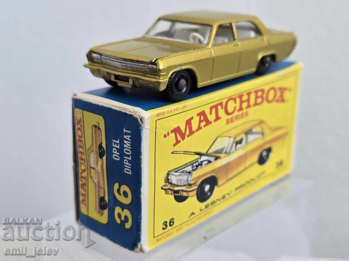 Auction  LESNEY MATCHBOX - 36C Opel Diplomat 1966-1969