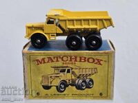 LESNEY MATCHBOX - 6C Euclid Dump Truck 1963-1968