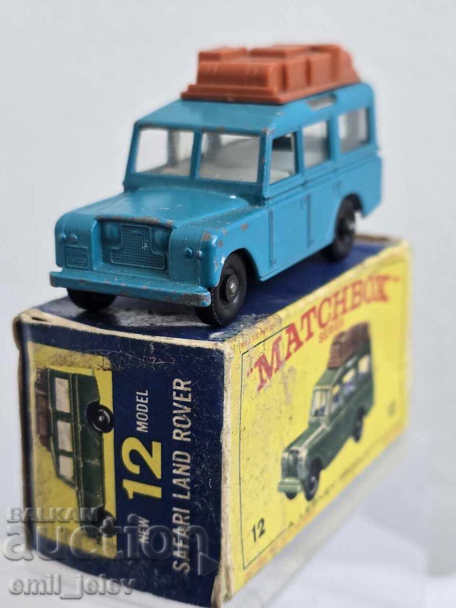 Auction  LESNEY MATCHBOX-12C Safari Land Rover 1965-1969