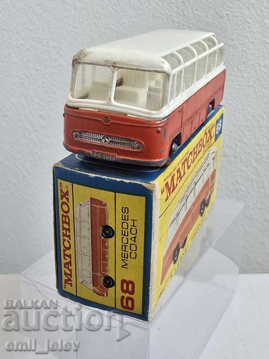 Auction  LESNEY MATCHBOX-68B Mercedes Coach 1965-1969