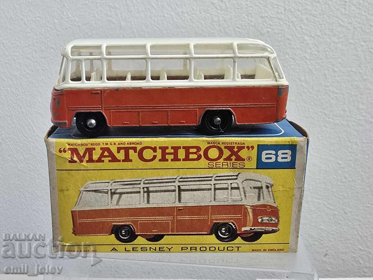 LESNEY MATCHBOX-68B Mercedes Coach 1965-1969