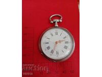 Ceas de buzunar vechi Franța, argint